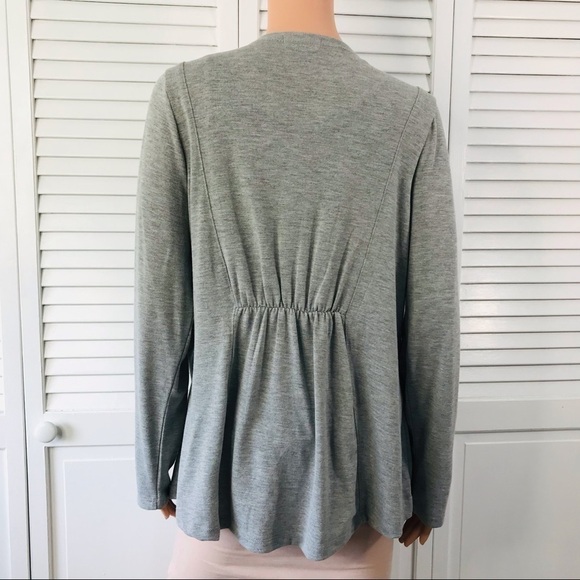 2/$50 LIVE AND LET LIVE Heather Gray Open Front Cardigan Size 1X - Picture 9 of 9